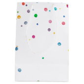 ハッピーコンフェッティドット ミディアムペーパーバッグ (裏面)