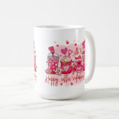 ハッピーコーヒーバレンタインデー コーヒーマグカップ (正面右)