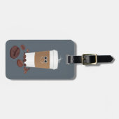 ハッピーコーヒー ラゲッジタグ (正面横)