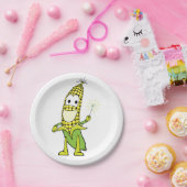 ハッピーコーン ペーパープレート (パーティー)