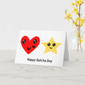 ハッピーゴッチャデー カード (黄色い花)