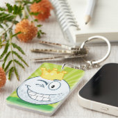 ハッピーゴルフボールキーチェーン キーホルダー (正面右)