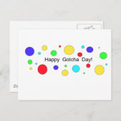 ハッピーゴーチャデー！ ポストカード (正面/裏面)