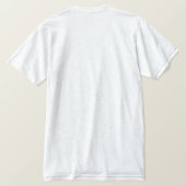 ハッピーゴーラッキーシャムロックセントパトリックユニセックスズ・デイ Tシャツ (デザイン裏面)