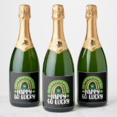 ハッピーゴーラッキー スパークリングワインラベル (ボトル)