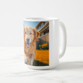 ハッピーゴールデンリトリバー コーヒーマグカップ (正面右)