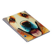 ハッピーゴールデンリトリバー ノートブック (右側)