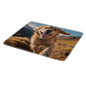 ハッピーゴールデンリト走リーバー カッティングボード (角)