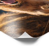 ハッピーゴールデンリト走リーバー フォトプリント            (角)