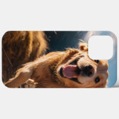 ハッピーゴールデンリト走リーバー Case-Mate iPhoneケース (裏面 (横))