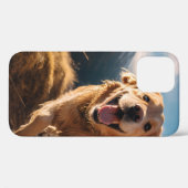ハッピーゴールデンリト走リーバー Case-Mate iPhoneケース (裏面 (横))
