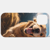ハッピーゴールデンリト走リーバー Case-Mate iPhoneケース (裏面 (横))