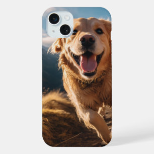 ハッピーゴールデンリト走リーバー iPhone 15 PLUSケース
