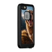 ハッピーゴールデンリト走リーバー LifeProof iPhoneケース (裏面/右)