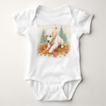 ハッピーゴールデンレトリエバーパピー離れイン