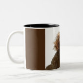 ハッピーゴールデンレトリエバーマグ ツートーンマグカップ (左)