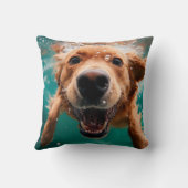 ハッピーゴールデンレトリバー水中スイミング クッション (裏面)