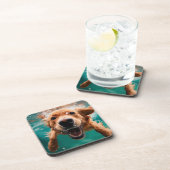 ハッピーゴールデンレトリバー水中スイミング コースター (右側)