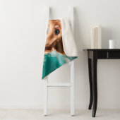 ハッピーゴールデンレトリバー水中スイミング シェルパブランケット (インサイチュ)