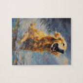 ハッピーゴールデンレトリバー ジグソーパズル (横)