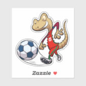 ハッピーサッカースターゲッコ蹴りサッカー漫画 シール (シート)