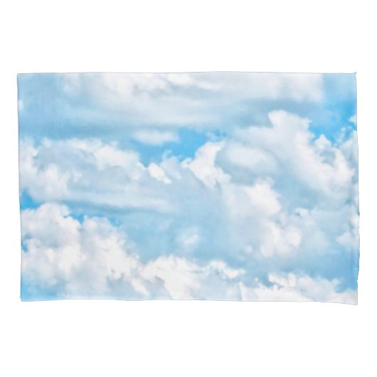 ハッピーサニークラウドデコル 枕カバー (正面左)