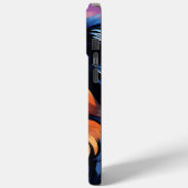 ハッピーサニーパピーウォーターカラー Case-Mate iPhoneケース (裏面 / 左)