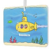 ハッピーサブマリン漫画 カーエアーフレッシュナー (左)