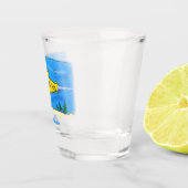 ハッピーサブマリン漫画 ショットグラス (右)