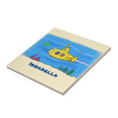 ハッピーサブマリン漫画 タイル (側面)