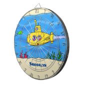 ハッピーサブマリン漫画 ダーツボード (正面右)