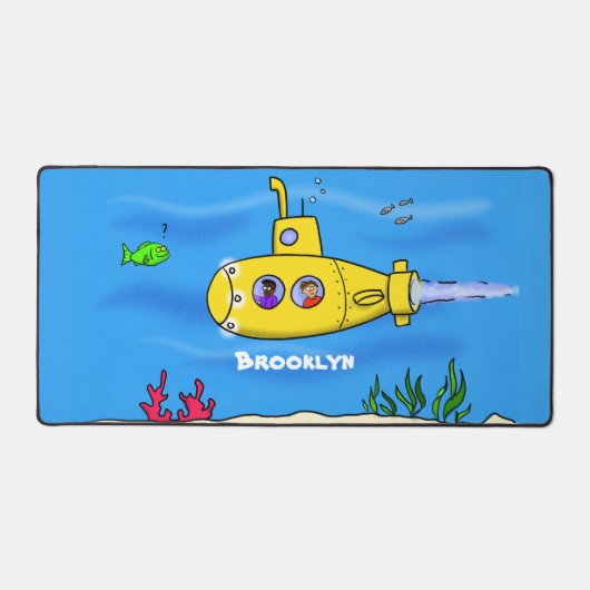 ハッピーサブマリン漫画 デスクマット (正面)