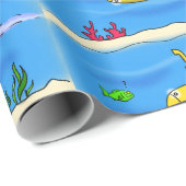 ハッピーサブマリン漫画 ラッピングペーパー (ロールコーナー)