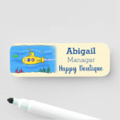 ハッピーサブマリン漫画 名札 (インサイチュ)