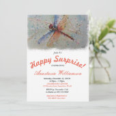 ハッピーサプライズパーティードラゴンフライ招待状 招待状 (スタンド正面)