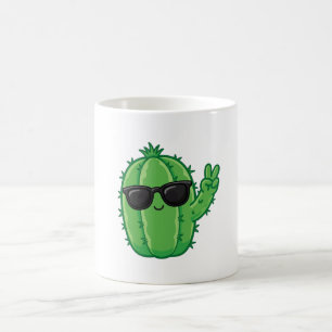 ハッピーサボテンマグ コーヒーマグカップ