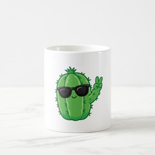 ハッピーサボテンマグ コーヒーマグカップ (中央)