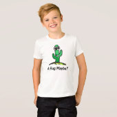 ハッピーサボテン漫画 Tシャツ (正面フル)