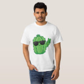 ハッピーサボテンTシャツ Tシャツ (正面フル)