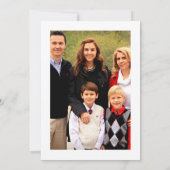 ハッピーサマースイカバルーン家族の写真 カード (裏面)