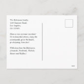 ハッピーサマースイカ風船挨拶 シーズンポストカード (裏面)