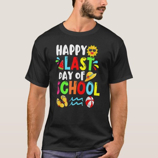 ハッピーサマータイムキュートサンスタッド Tシャツ (正面)