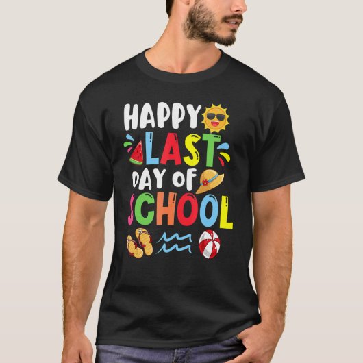 ハッピーサマータイムキュートサンスタッド Tシャツ (正面)