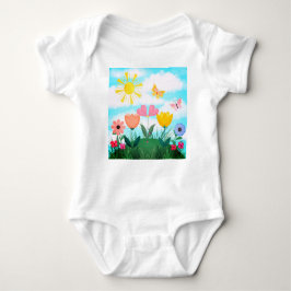 ハッピーサマーデー ベビーボディスーツ