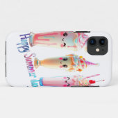 ハッピーサマーデー Case-Mate iPhoneケース (裏面(横))