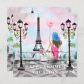 ハッピーサマーバケーション – I Love Paris – 美しい (正面/裏面)
