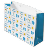 ハッピーサマーパターンラージ抱き枕 ラージペーパーバッグ (裏面アングル)