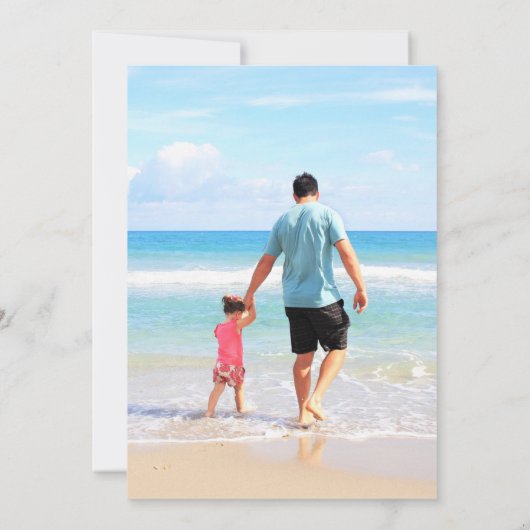 ハッピーサマーホリデーズカーカスタムドの写真と文字 (裏面)