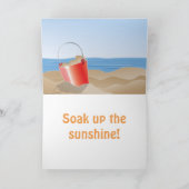 ハッピーサマー日 カード (内部)