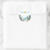 ハッピーサマー至2024日 ラウンドシール (バッグ)